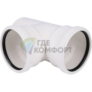 Тройник Sinikon КОМФОРТ ПЛЮС D110x110x87 508029.k - фото 1