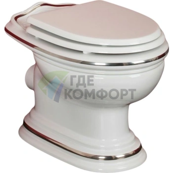 Унитаз приставной Migliore Milady PL для скрытого монтажа в стену - фото 1