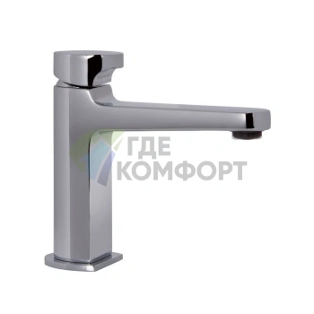 Смеситель для раковины FIMA Carlo Frattini Next с донным клапаном click-clack, хром (F3931NCR) - фото 1