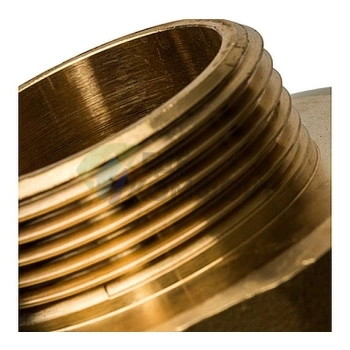 Переходник STOUT ВН 2 x 1 1/4 внутренняя/наружная резьба латунный - фото 4