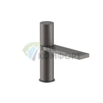 Смеситель для раковины Fantini Milano с нажимным донным клапаном в элегантном цвете Matt Gun Metal (31 P5 3003F) - фото 1