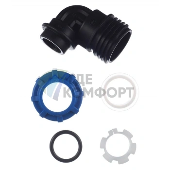 Уголок с внутренней резьбой 25x1/2 ПНД Политэк - фото 4