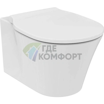 Подвесной унитаз Ideal Standard Connect Air AquaBlade с технологией экономии воды - фото 1