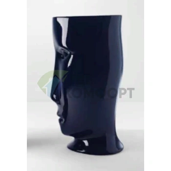 Раковина Kerasan Artwork свободностоящая MOLOCO с отверстием для слива в пол цвет кобальт глянц