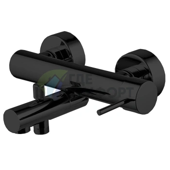 Смеситель для ванны FIMA Carlo Frattini Spillo Up внешнего монтажа, черный матовый (F3034/1NS) - фото 1