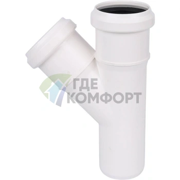 Тройник Sinikon КОМФОРТ ПЛЮС D 050x050x45 508013.k - фото 2