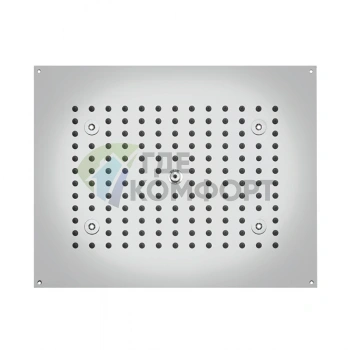 Верхний душ BOSSINI DREAM-RECTANGULAR 47x37 см с хромированным покрытием и RGB-подсветкой (H37450.030) - фото 1