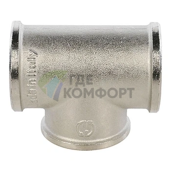 Stout Тройник ВВ никелированный 1 - фото 4