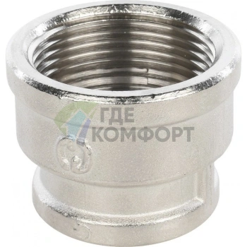 Муфта STOUT ВВ 1 1/4 x 3/4 никелированная - фото 3