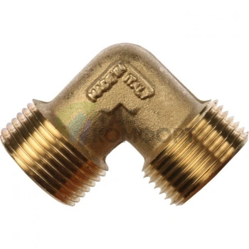 Угольник STOUT наружная резьба латунный НР 3/4 - фото 4