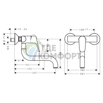 Смеситель Hansgrohe Focus 31825000 для кухни: Надежность и точность в каждой детали - фото 2