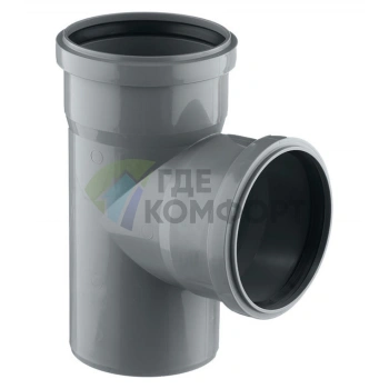 Тройник канализационный HTEA 110х110/90° Ostendorf - фото 2