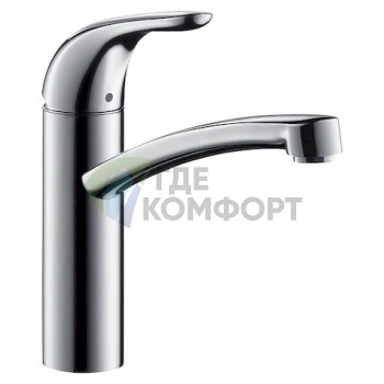 Смеситель Hansgrohe Focus E 31780000 для кухни с выдвижной лейкой - фото 1