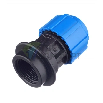 Муфта с внутренней резьбой 20x3/4 ПНД Политэк - фото 1