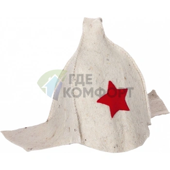 Шапка Hot Pot 42014 Буденовка белая