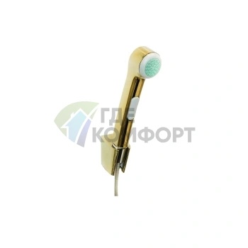 Гигиенический душ HG 1jet со шлангом 1,25 м и настенным держателем в цвете полированное золото (32129990) - фото 1