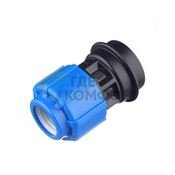 Муфта с внутренней резьбой 25x1 ПНД Политэк - фото 1