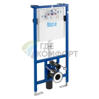 Комплект подвесного унитаза Roca Gap с инсталляцией DUPLO и сиденьем с микролифтом - фото 2