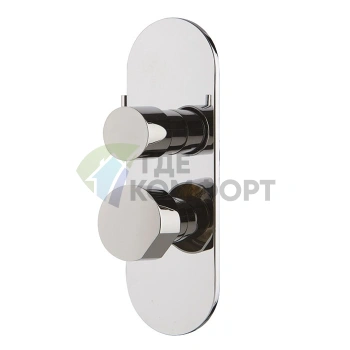 Встраиваемый смеситель для душа FIMA Carlo Frattini на 2 или 3 источника воды (F4000) - фото 1