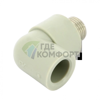 Угольник PPR с наружной резьбой 20x3/4 FV-Plast - фото 2