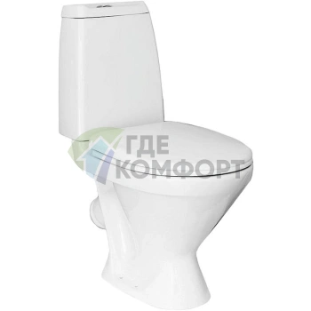 Унитаз-компакт Sanita Кама стандарт: классическая комплектация