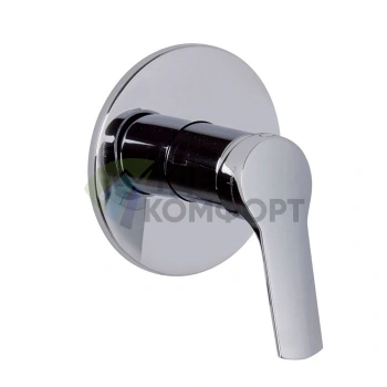 Смеситель для душа встроенный Carlo Frattini Serie 4, хром (F3763/1CR) - фото 1