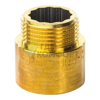 Удлинитель STOUT латунный 3/4 x 20 мм - фото 1