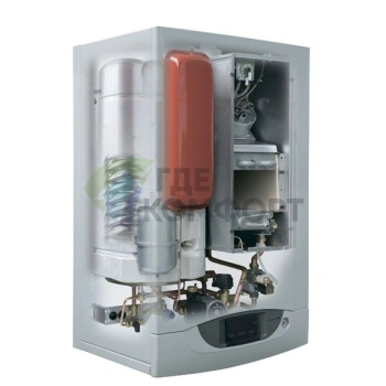 Газовый двухконтурный настенный котел с встроенным бойлером Baxi Nuvola-3 B40 240 i (10-4-24-4 кВт) /атмо - фото 2