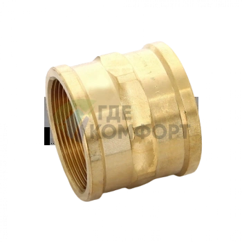 Муфта ВВ 2, бронза Viega - фото 2