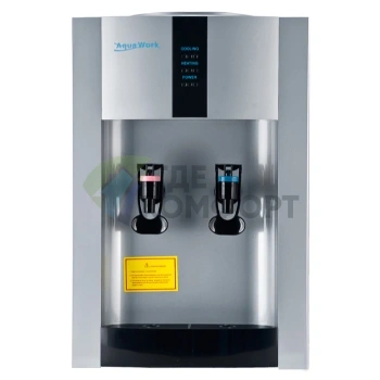 Кулер для воды AquaWork AW 16TD/EN серебристый - фото 2