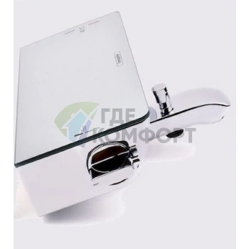 Термостатический смеситель Hansgrohe Ecostat Select 13141000 для ванны с душем - фото 3