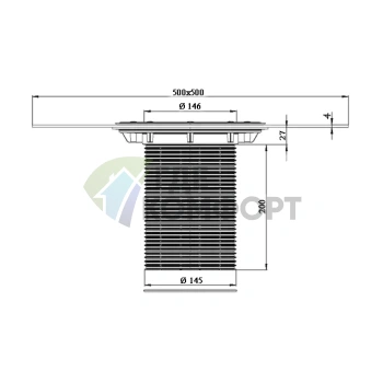 Надставной элемент HL8500H - фото 2