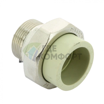 Разъёмное соединение PPR с наружной резьбой 40x1 1/4 FV-Plast - фото 3