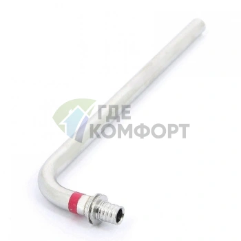 Трубка Г-образная 20/500 REHAU (РЕХАУ - 12409411001) - фото 2