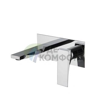 Смеситель для раковины FIMA Carlo Frattini Zeta настенный, донный клапан, хром (F3971X5CR) - фото 1