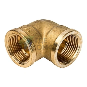Угольник Stout внутренняя/внутренняя резьба латунный ВВ 3/4 - фото 1