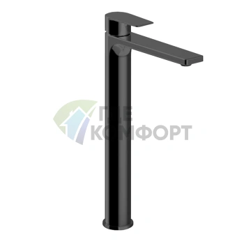 Смеситель Fantini MYO для раковины с высоким изливом, черный матовый (61 13 V606WF) - фото 1