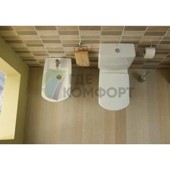 Практичный подвесной унитаз-компакт Gala Smart 25180 - фото 4