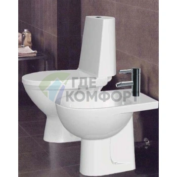 Унитаз-компакт подвесной IFO Frisk 21010000 с микролифтом - фото 3