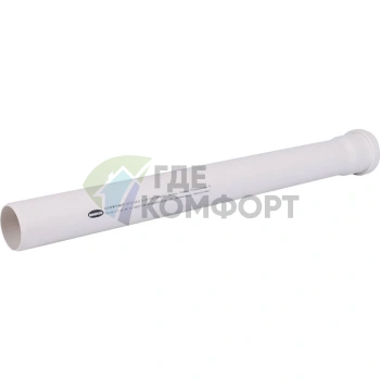 Труба канализационная 50х500мм Sinikon (Синикон) - фото 3