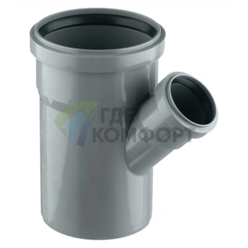 Тройник канализационный HTEA 110х50/45° Ostendorf - фото 2