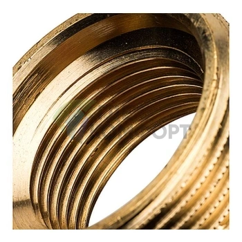 Футорка STOUT 1 1/2 x 1 латунная - фото 4