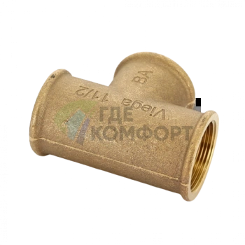 Тройник ВР 1 1/2, бронза Viega - фото 2