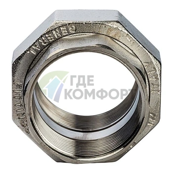 Разъемное соединение STOUT с внутренней резьбой американка ВB 2 никелированное - фото 3