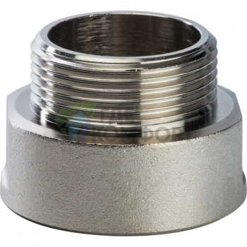 Переходник STOUT ВН 1 1/2 x 1 1/4 внутренняя/наружная резьба никелированный - фото 3