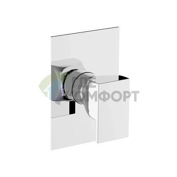 Настенный встраиваемый однорычажный смеситель CISAL HI-RISE, хром (RI00300021) - фото 1