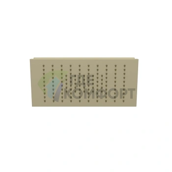 Встраиваемый потолочный душ FANTINI ACQUAFIT 300x300 мм Matt British Gold PVD (79 P6 K052) - фото 1