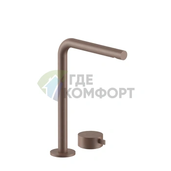 Смеситель для раковины Fantini AF/21 с двумя отверстиями, цвет Matt Copper PVD (27 P9 A107WF) - фото 1