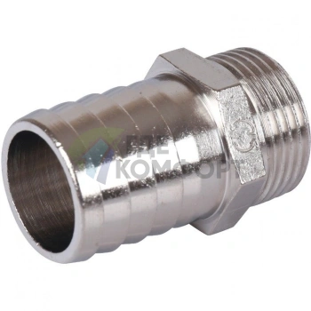 Штуцер НР 3/4x25, никелированный Stout - фото 4