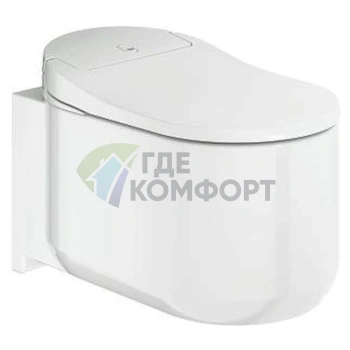 Комплект подвесного унитаза Grohe Sensia Arena с инсталляцией и системой устранения запахов - фото 4
